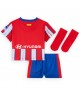 Günstige Atletico Madrid Heimtrikotsatz Kinder 2024-25 Kurzarm (+ Kurze Hosen)